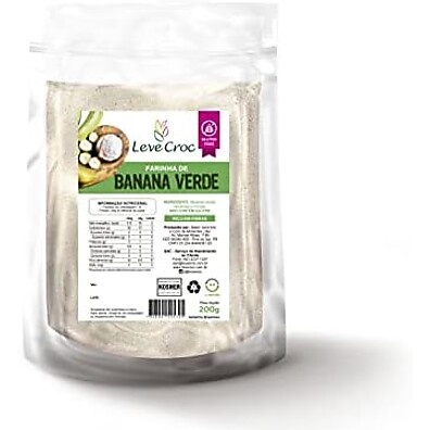 Farinha Banana Verde Leve Croc: Sem Glúten e Deliciosa!