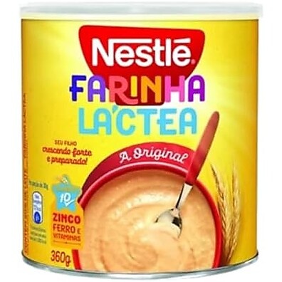 Nestlé Farinha Láctea: Nutrição e Sabor Tradicional 360g