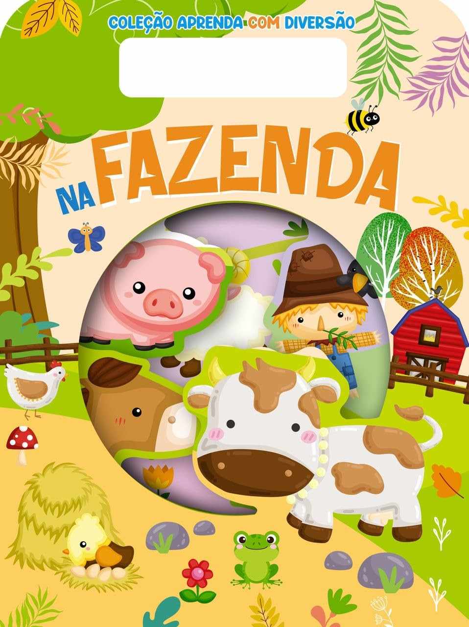 Livro Aprenda com Diversão na Fazenda: Alfabetização Lúdica para Crianças