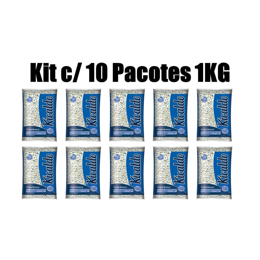 Feijão Branco Kicaldo: 10 Pacotes de Sabor!