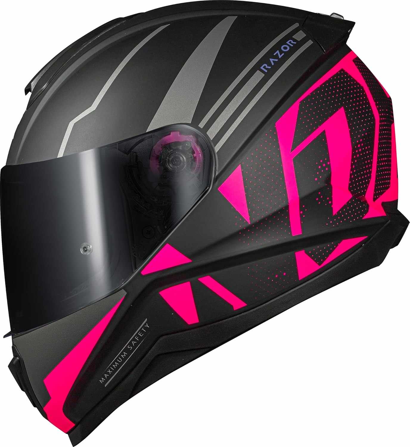 Capacete Moto Feminino Norisk Razor Full Rosa: Segurança e Estilo para Você Pilotar!
