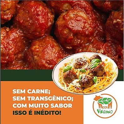 Almôndega Vegetal 120g Inédito Foods: Alta em Proteínas e Fibras