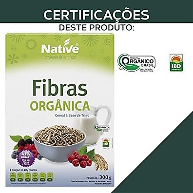 Fibras Orgânicas Native 300g: Saúde e Bem-Estar