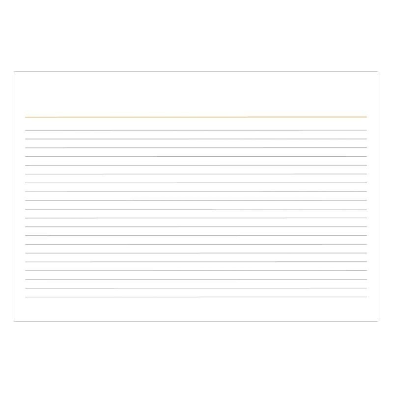 Ficha Pautada 5x8 Tilibra: Organize Suas Ideias!