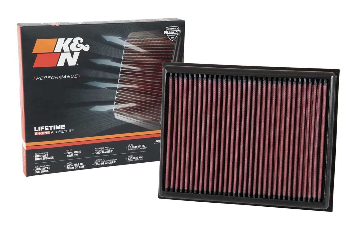 Filtro de Ar K&N: Potência e Durabilidade para Mercedes, Nissan e Renault | Modelo 33-3059
