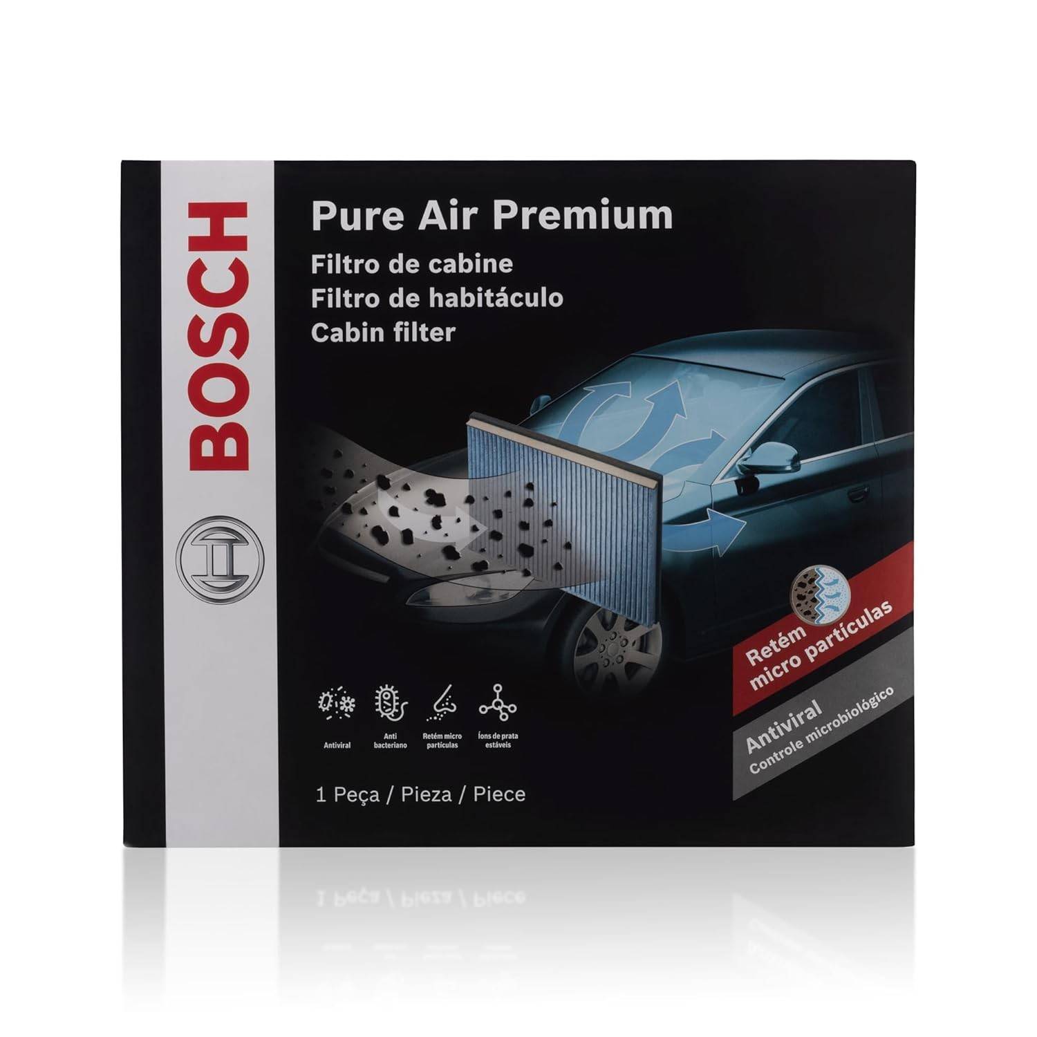Filtro de Ar Condicionado Bosch Pure Air Premium CB8726: Ar Puro e Saudável no Seu Carro