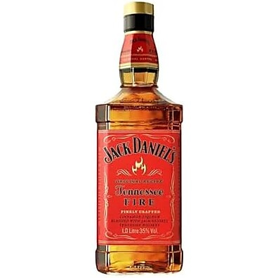 Jack Daniels Fire: Whisky Picante 1L - Toque de Canela