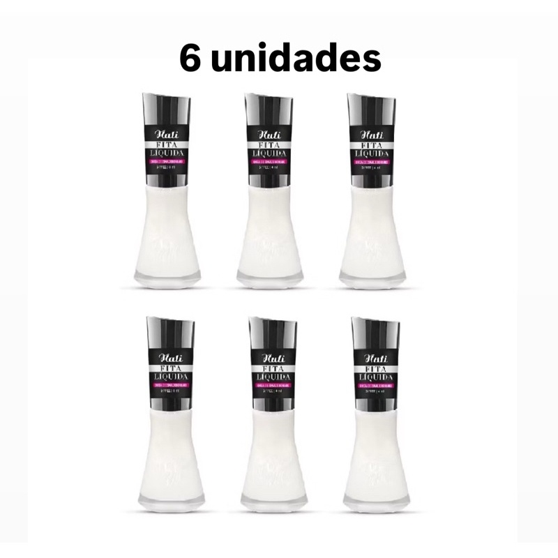 Fita Líquida Nati 8ml - Kit com 6 Unidades