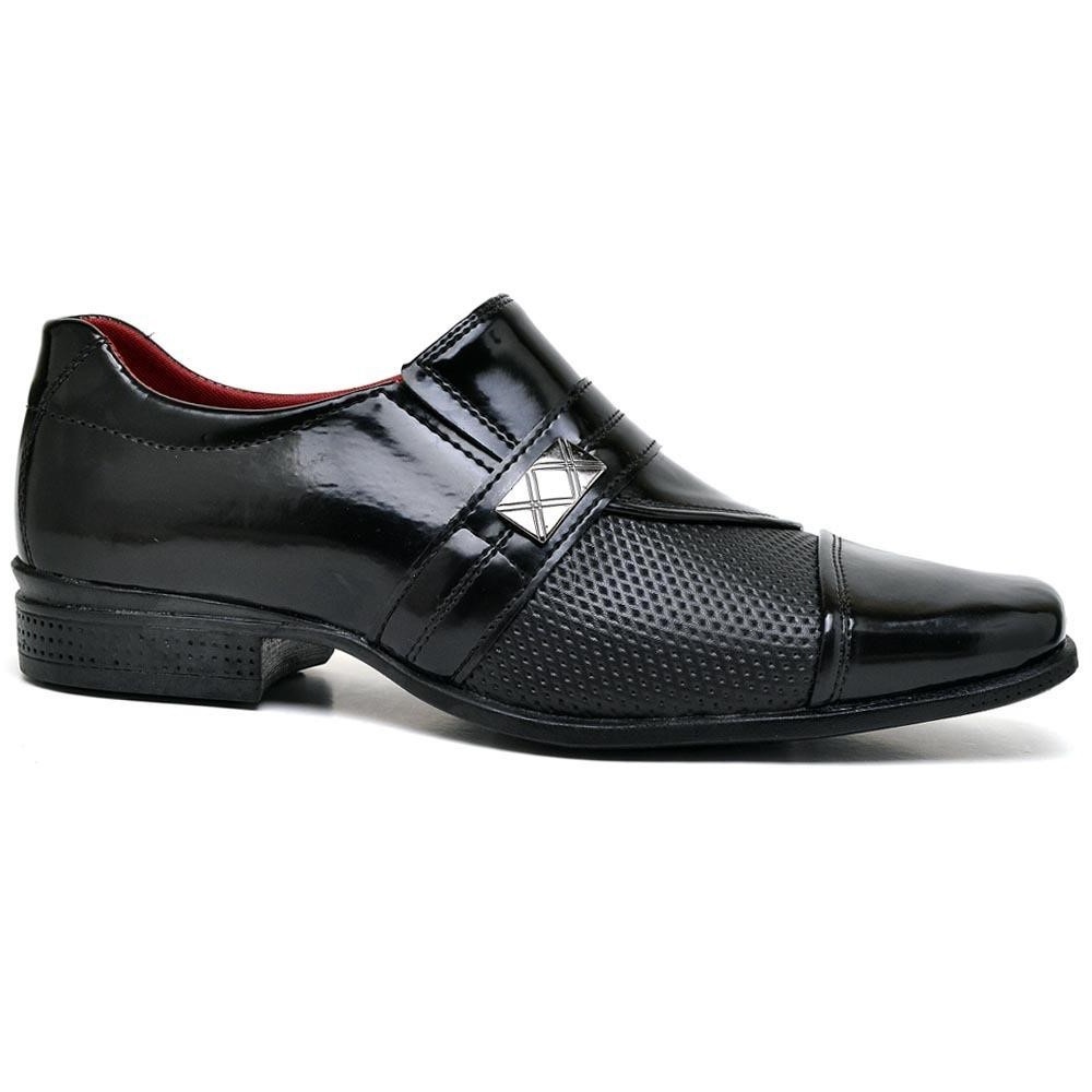 Kit 2 Pares de Sapato Social Oxford com Fivela