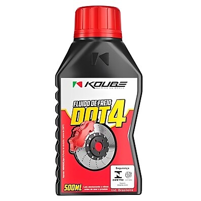 Fluido de Freio DOT 4 Koube 500ml: Segurança Essencial