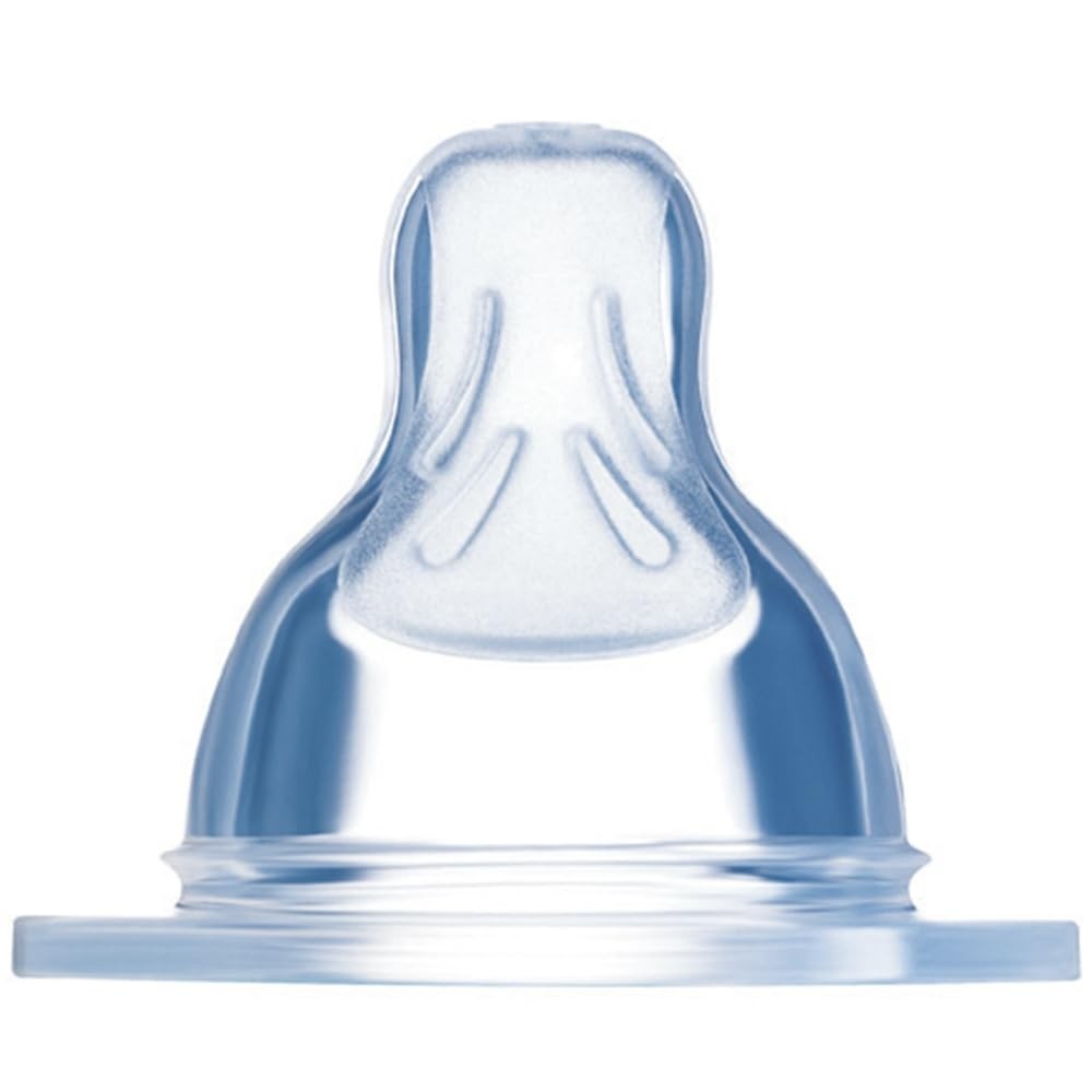 Bico Mamadeira MAM Número 2 - Fluxo Médio com Tecnologia SkinSoft™