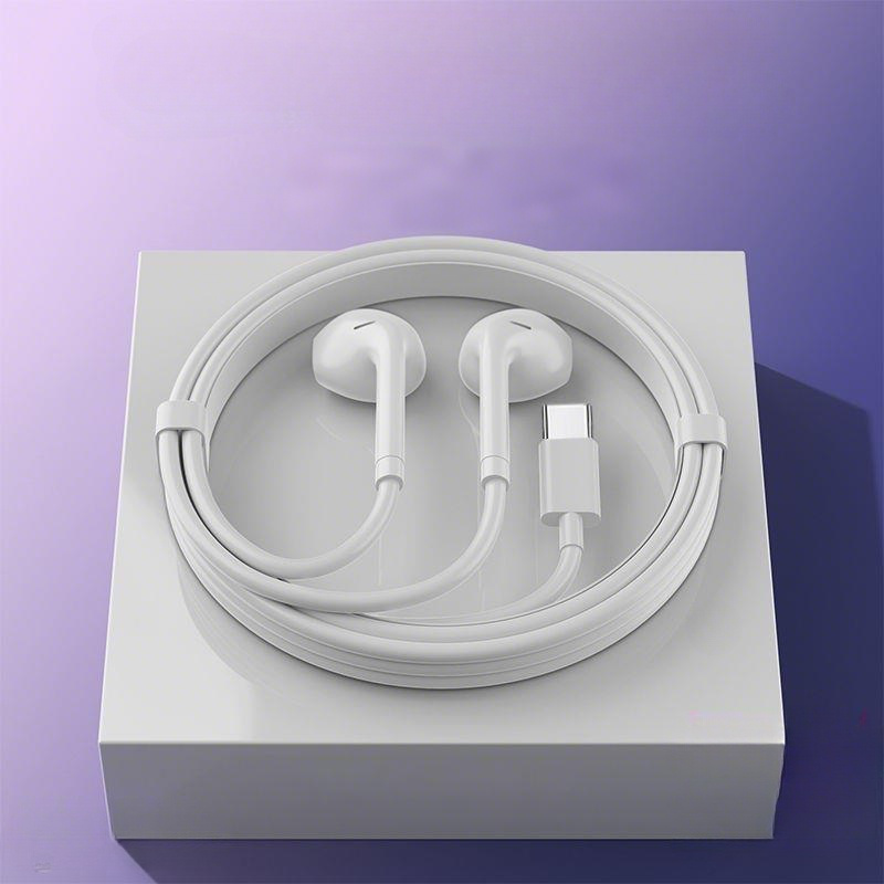 Fones de Ouvido Tipo-C com Chamada HD e Som Imersivo