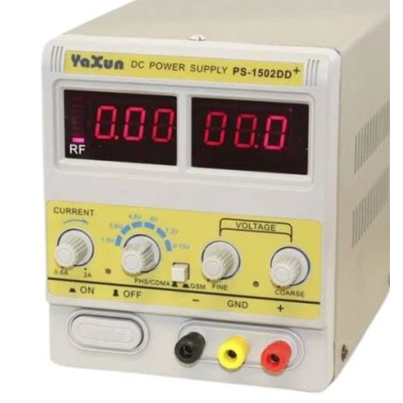 Fonte YAXUN PS-1502DD: Ajuste Preciso e Seguro para Seus Projetos