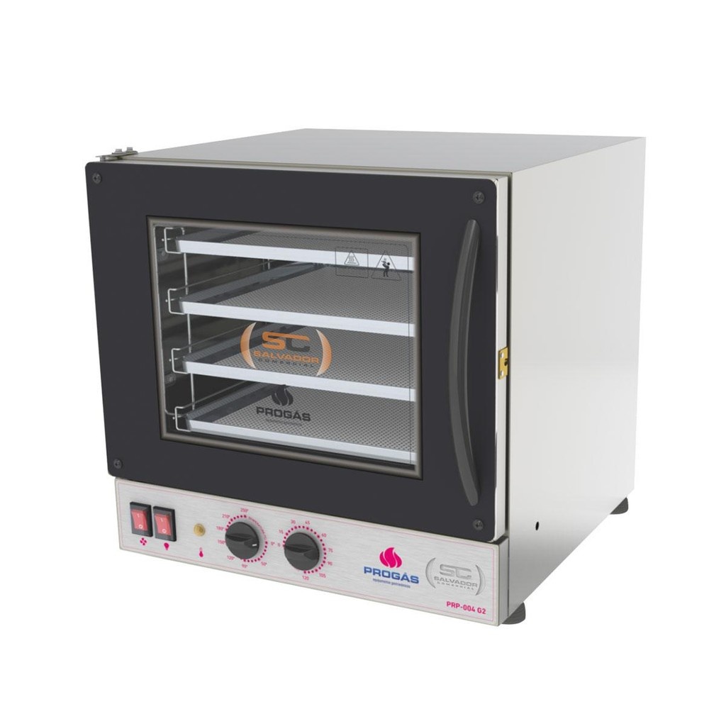Forno Turbo Elétrico Fast Oven PRP-004 G2 Preto: Alta Performance para Cozinhas Comerciais