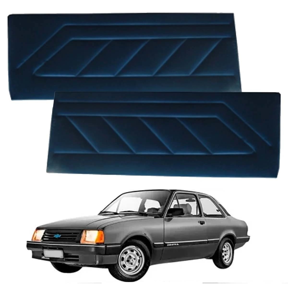 Forro de Porta Preto para Chevrolet Chevette (1972-1995) - Renove o Interior!