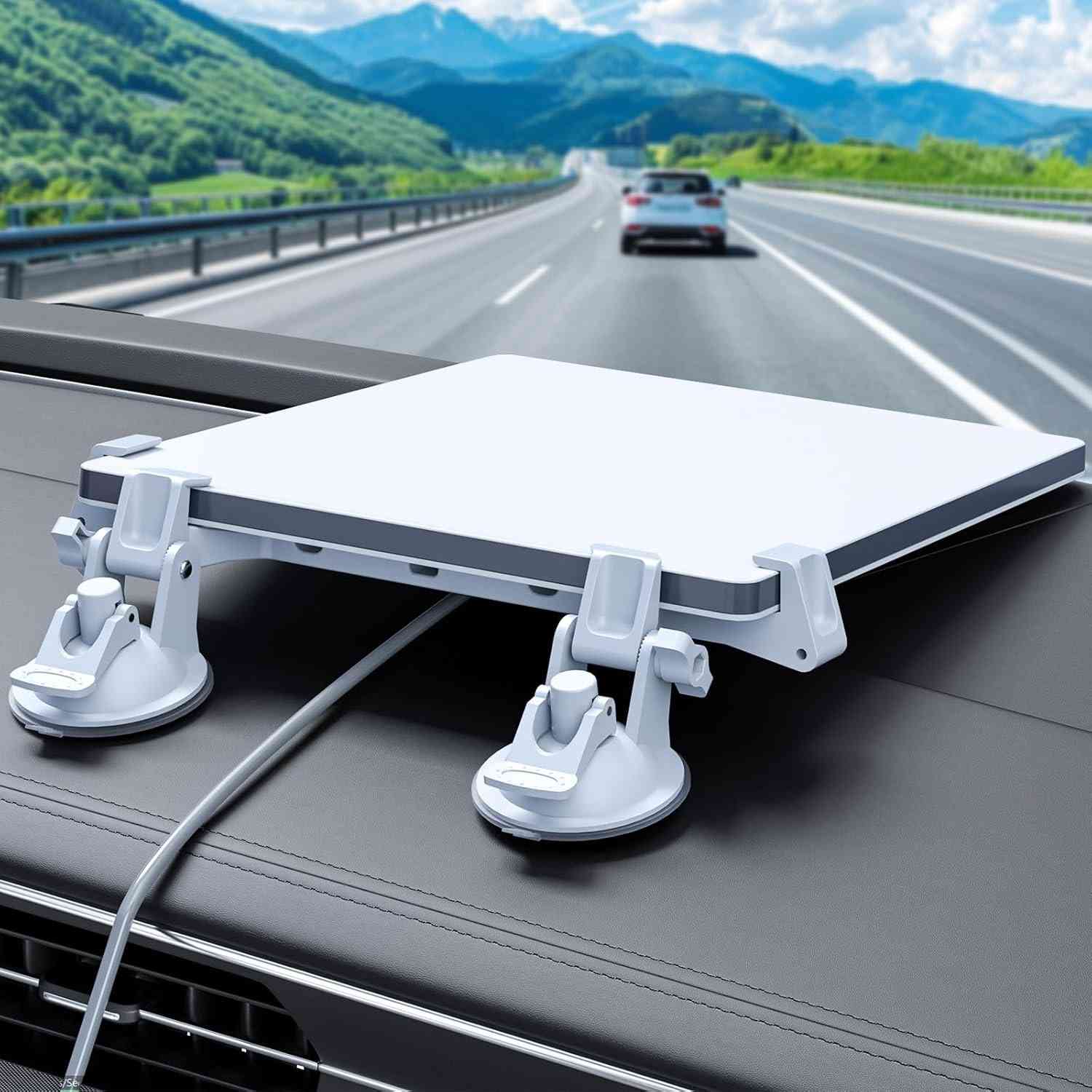Suporte Starlink Mini para Carro Linkoostar: Ventosa Forte para Painel e Para-brisa