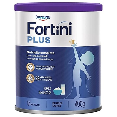 Fortini Plus 400g: Nutrição Infantil para Crescer Forte