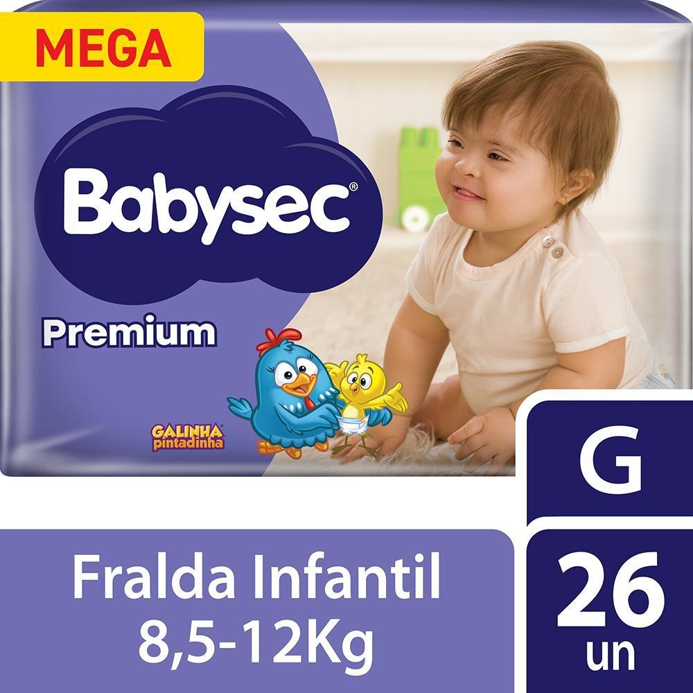 Fralda Babysec G: Até 12h de Proteção e Diversão!
