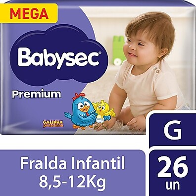 Fralda Babysec G: Noite Seca e Diversão!