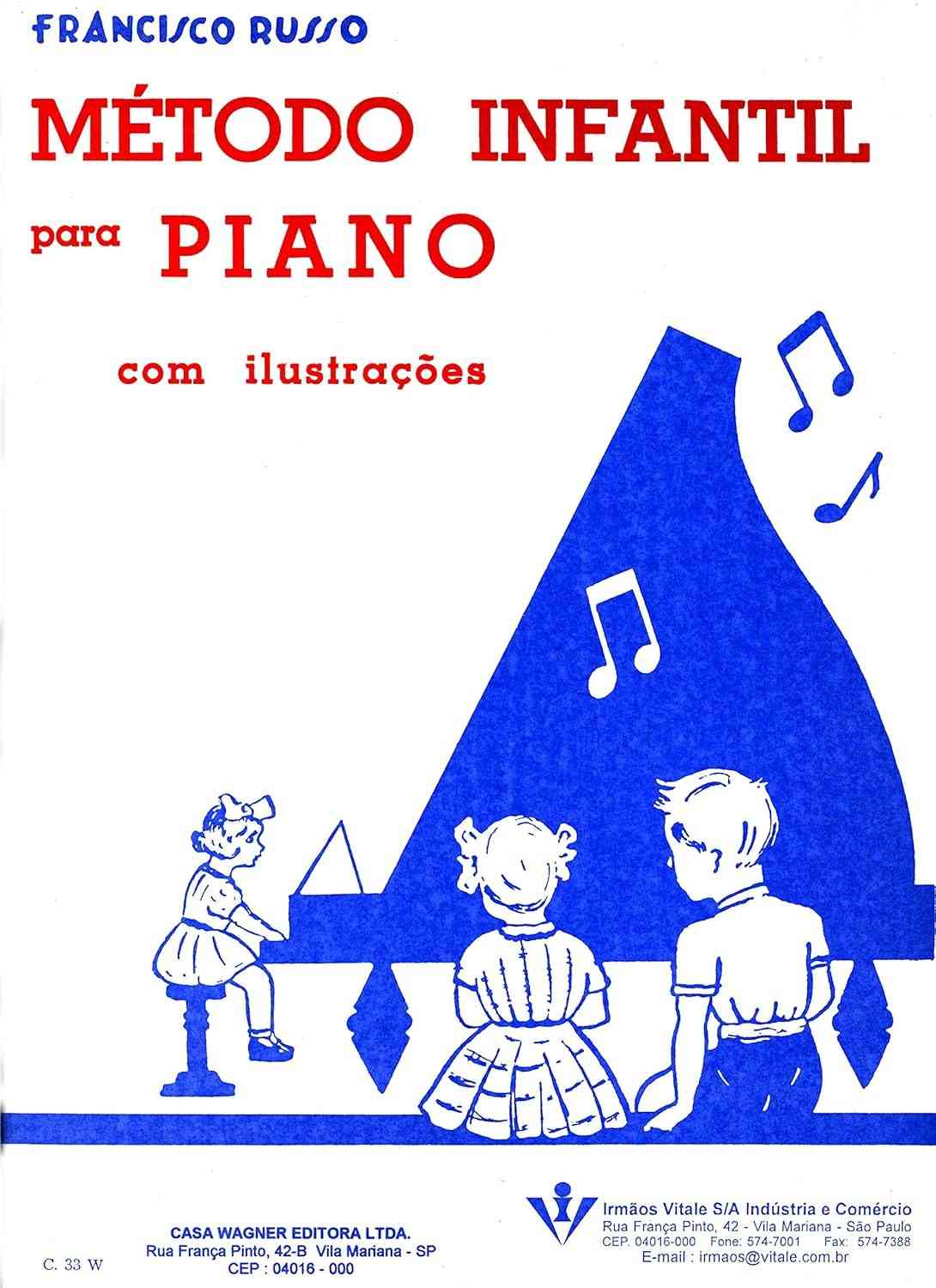 Método Infantil de Piano Francisco Russo: Desperte o Talento Musical do Seu Filho!