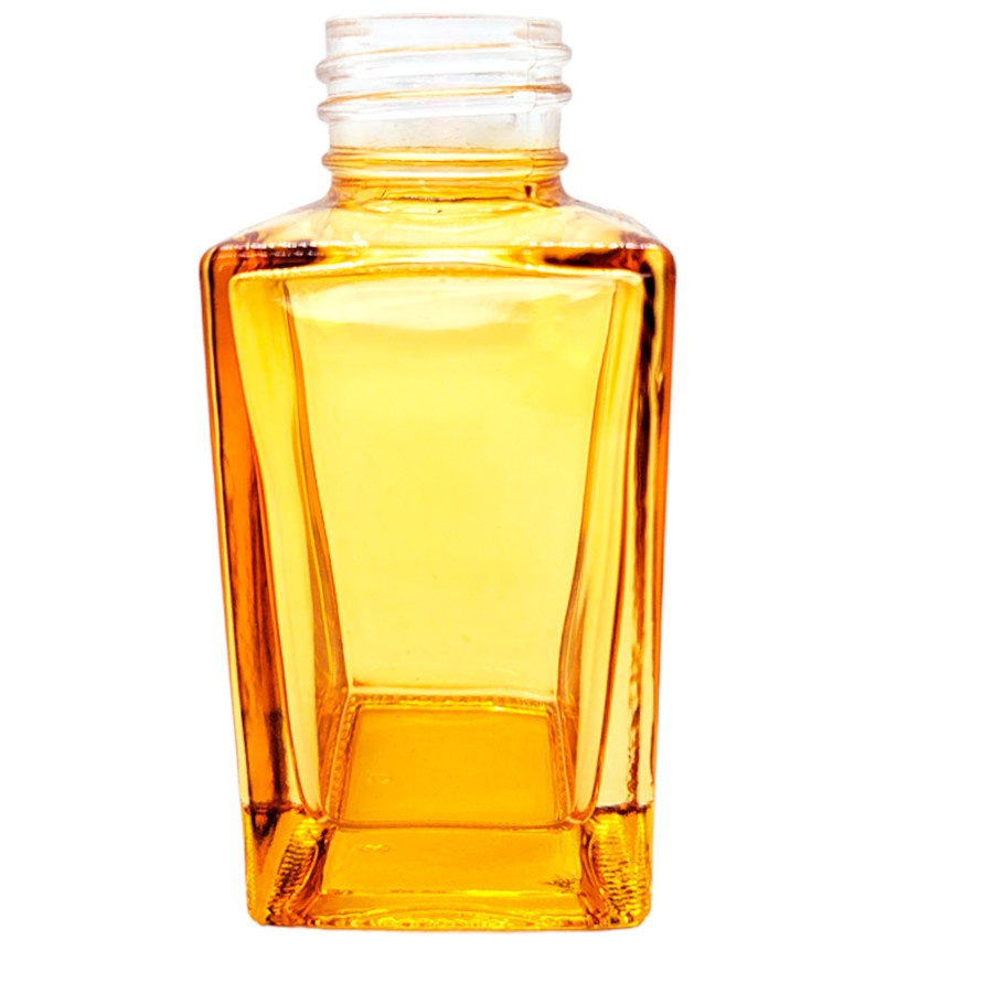 Frasco de Vidro 80ml Rizzo: Elegância em Mel