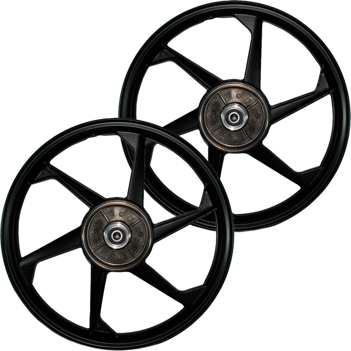 Par de Rodas Alumínio Leve Freio Tambor CG 150 Fan Titan Start (2004-2013) - Qualidade e Performance