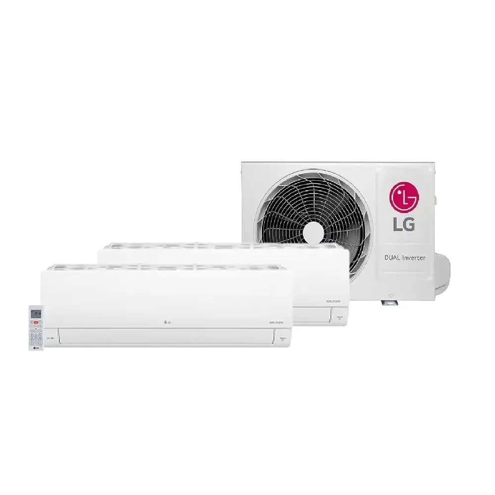 Ar Condicionado Bi Split Inverter LG 9000+12000 BTU/h Dual Inverter Frio S32Q16UAGA0.EB2GAM1 220V
