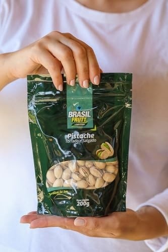 Brasil Frutt Pistache com Casca Torrado e Salgado pacote 200g