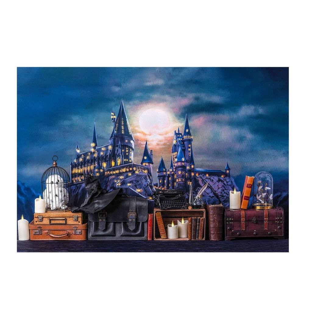 Fundo Harry Potter 3D: Magia em Suas Fotos Newborn!