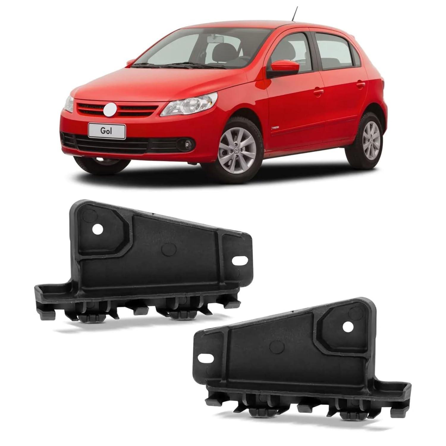 Suporte Guia Parachoque Dianteiro Gol Voyage Saveiro G5 GV (2008-2013) - Kit Esquerdo e Direito