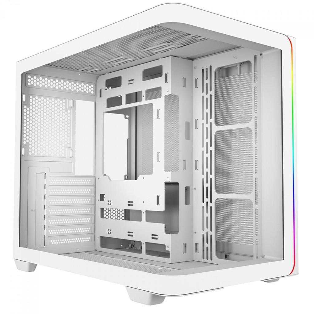Gabinete Gamer Power Cube: RGB e Vidro Temperado