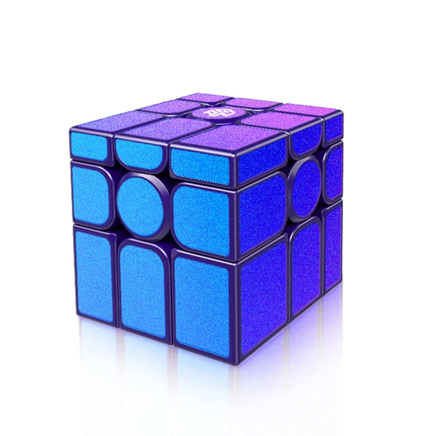 GAN Mirror Cube Roxo Magnético 3x3: O Quebra-Cabeça de Velocidade Definitivo!