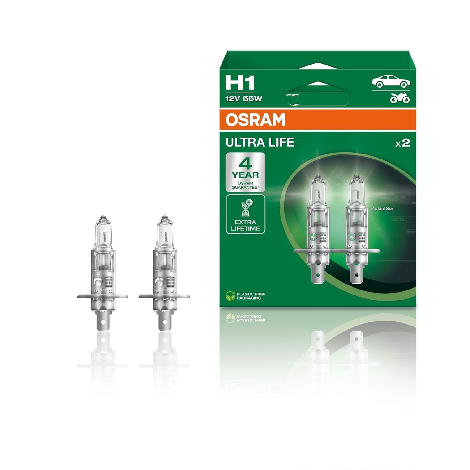 Lâmpada Osram HCB 2 DUO 64150 ULT: Iluminação Superior e Durabilidade Garantida