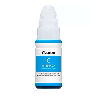 Garrafa de Tinta Canon GI190C Ciano 70ml – Alta Performance