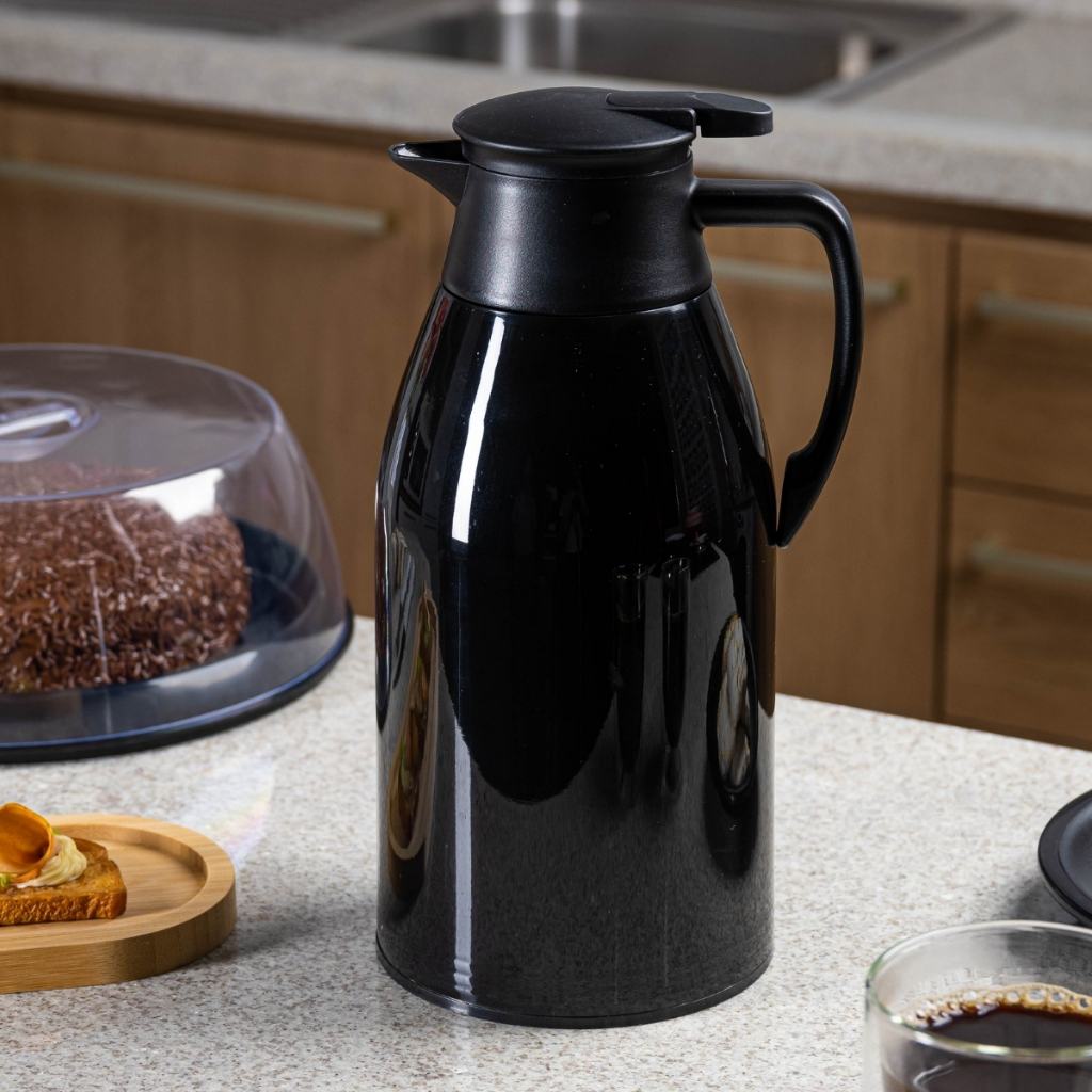 Garrafa Térmica Gatilho 1,6L: Café Quente por 30h!