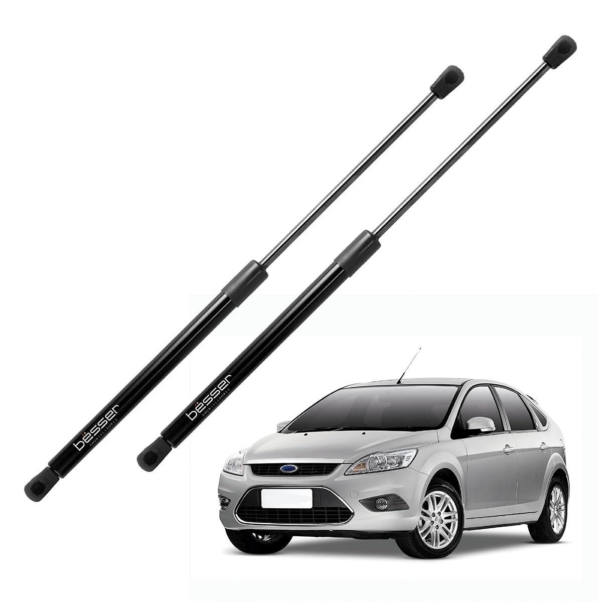 Par Amortecedor Porta Malas Ford Focus Hatch 2008-2013 Reforçado Gás