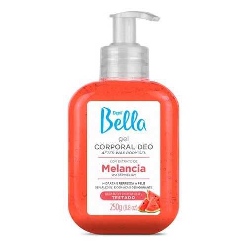 Gel Corporal Melancia Depil Bella 250g: Hidratação Refrescante e Natural