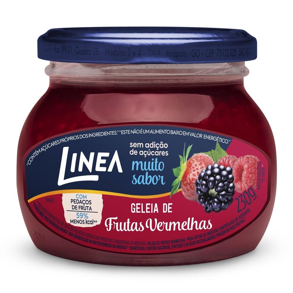 Geleia de Frutas Vermelhas Linea: Sabor e Saúde!