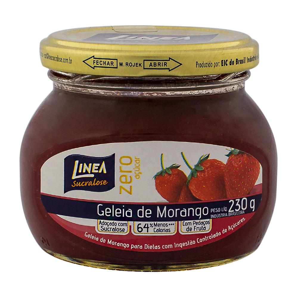 Geleia de Morango Zero Açúcar Linea: Sabor e Saúde!