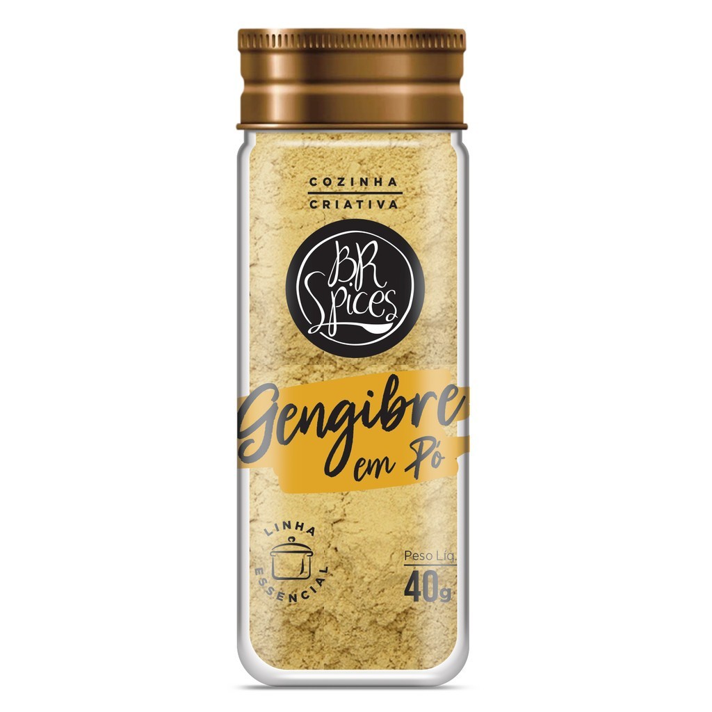 Gengibre em Pó BR Spices: Sabor e Saúde!