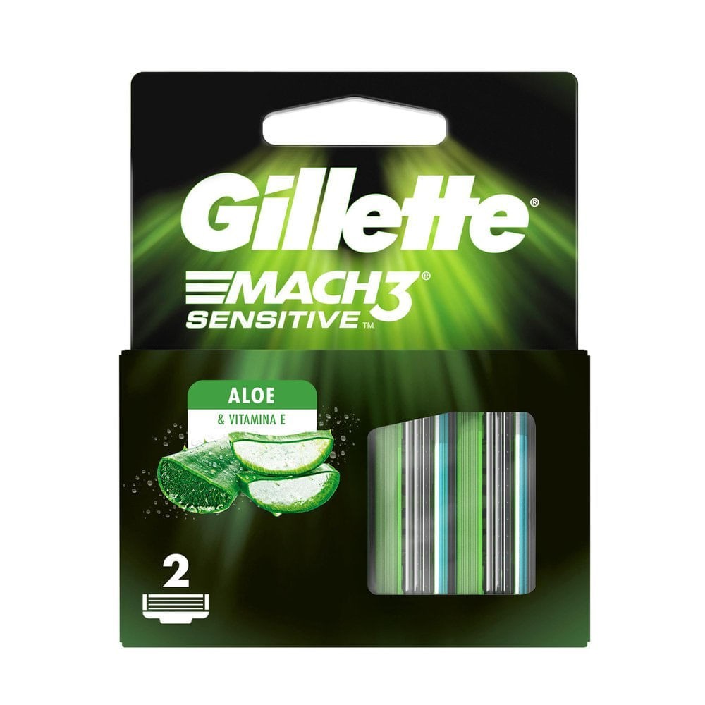Gillette Mach3 Sensitive: Carga Dupla para Pele Sensível