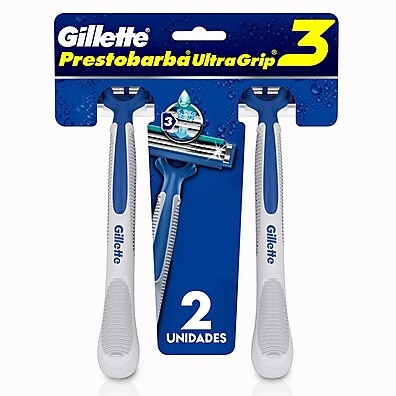 Gillette Prestobarba Ultragrip 3: 2 Unidades por R$29,90!
