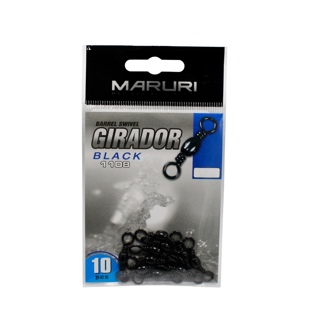 Girador de Pesca Maruri Black 1108: 10unidades
