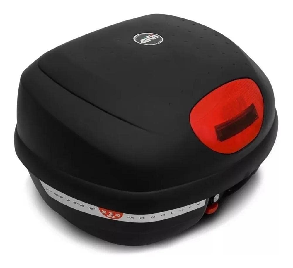 Baú Bauleto Moto Givi E33N Point Universal 33 Litros - Design Esportivo e Praticidade
