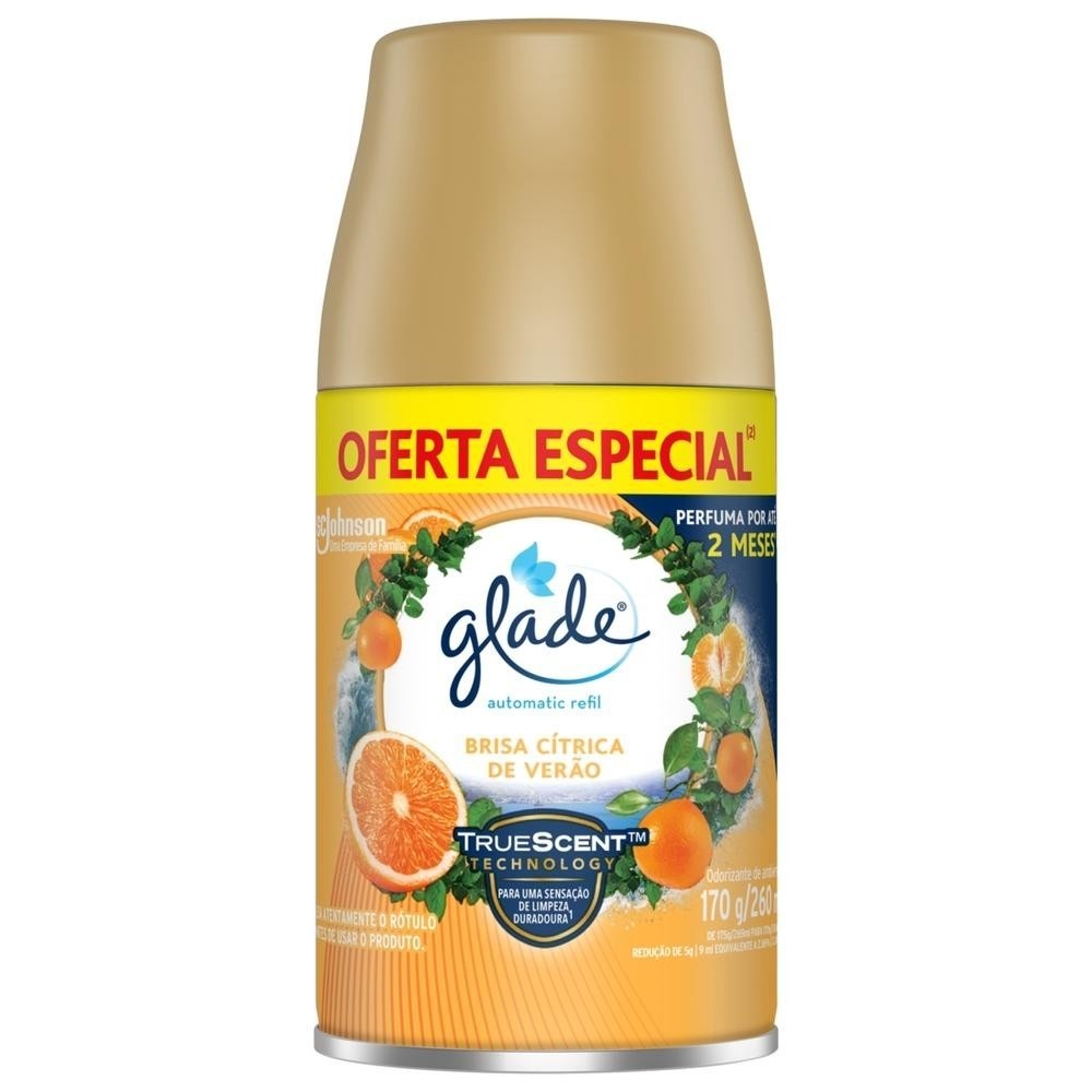 Glade Citrus: Aromatize com Óleos Essenciais