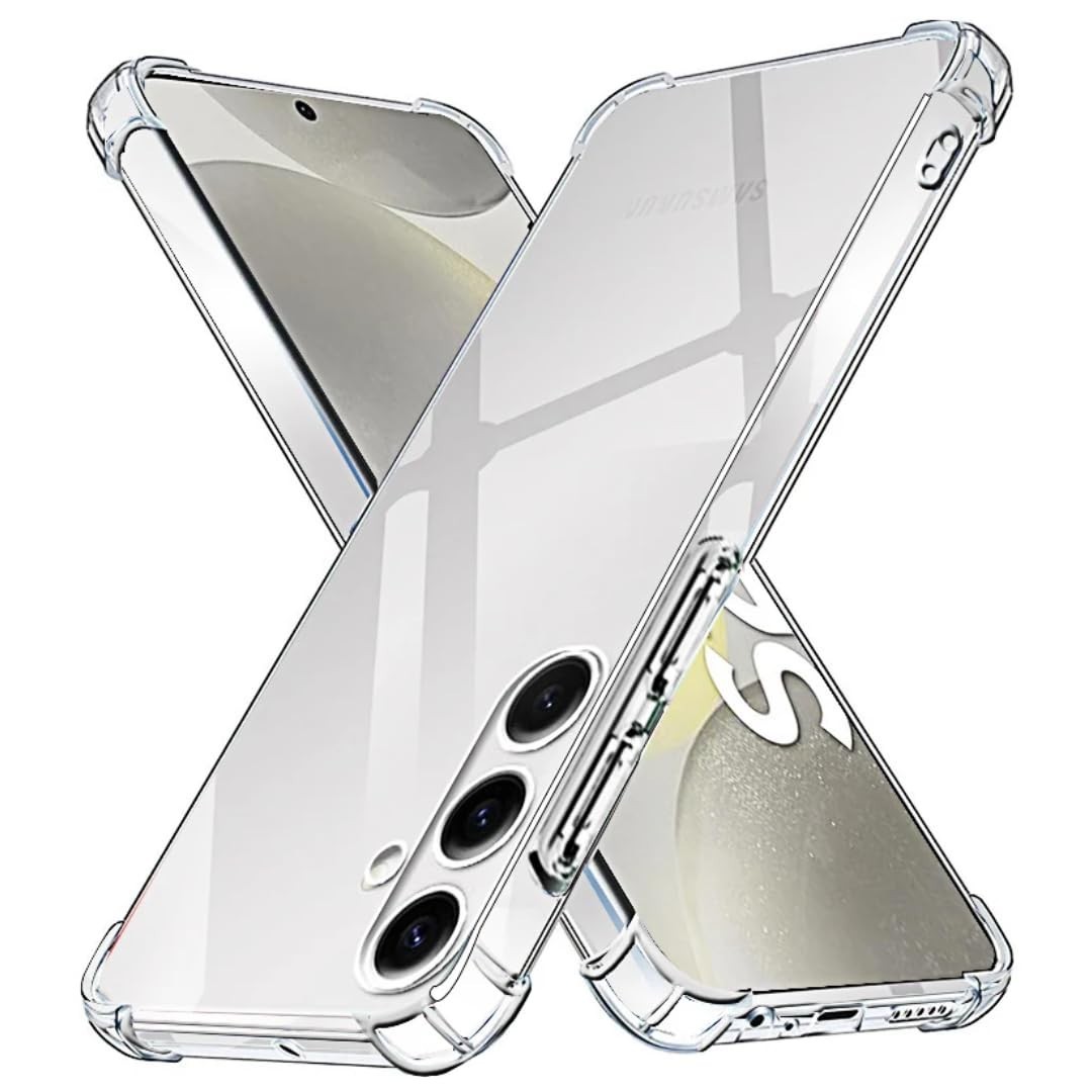 Capa Anti Impacto Transparente Samsung Galaxy S24+ Plus 6.7" - Proteção Premium Hard Glass