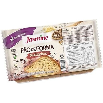 Pão Multigrãos Sem Glúten Jasmine 350g: Sabor e Saúde