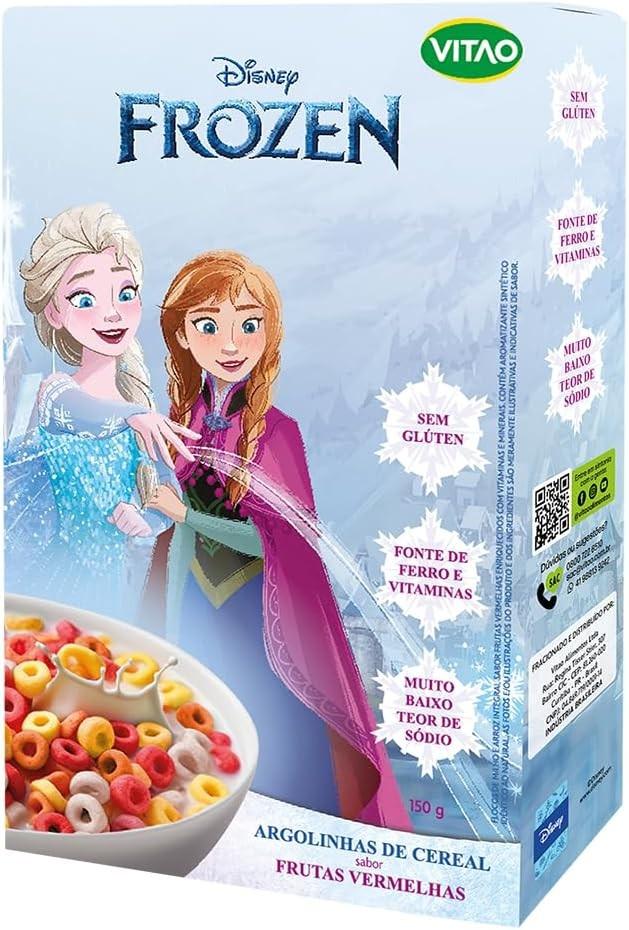 Cereal Argolinhas Sem Glúten Disney 150G