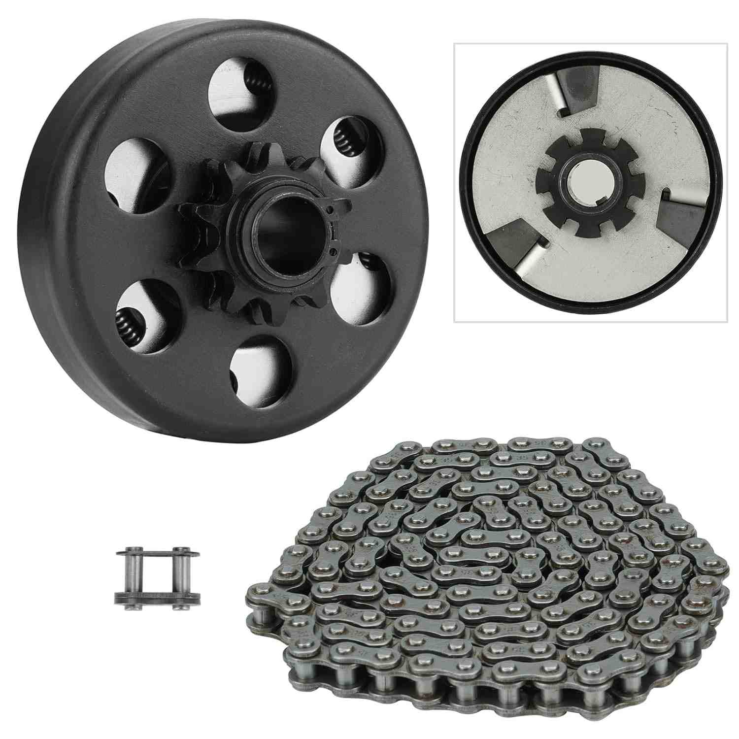 Embreagem Centrífuga Go Kart 3/4" 10T - Potencialize sua Mini Moto e Cortador de Grama!