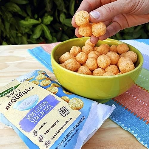 GoodSoy Snacks Salgadinho de Requeijão Sem Glúten Sem Leite Sem Lactose 25g